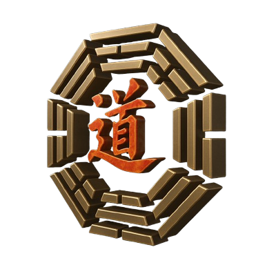 Hexagrama 3D - Símbolo da Medicina Tradicional Chinesa